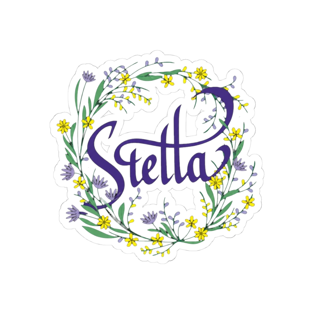 Stella. Name Stella Sticker | Stella Lefty